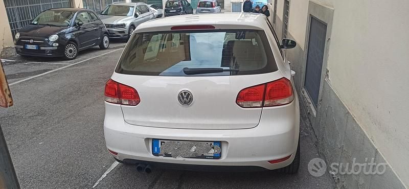 Usata VW Golf 122 CV (89 kW) 2009 Bianco Berlina