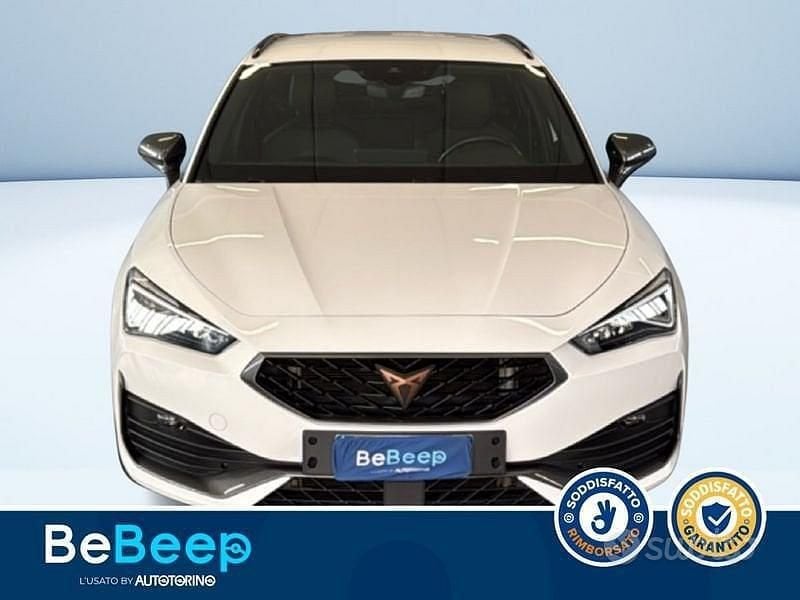 Usata Cupra Leon 150 CV (110 kW) 2024 Bianco pastello Station wagon