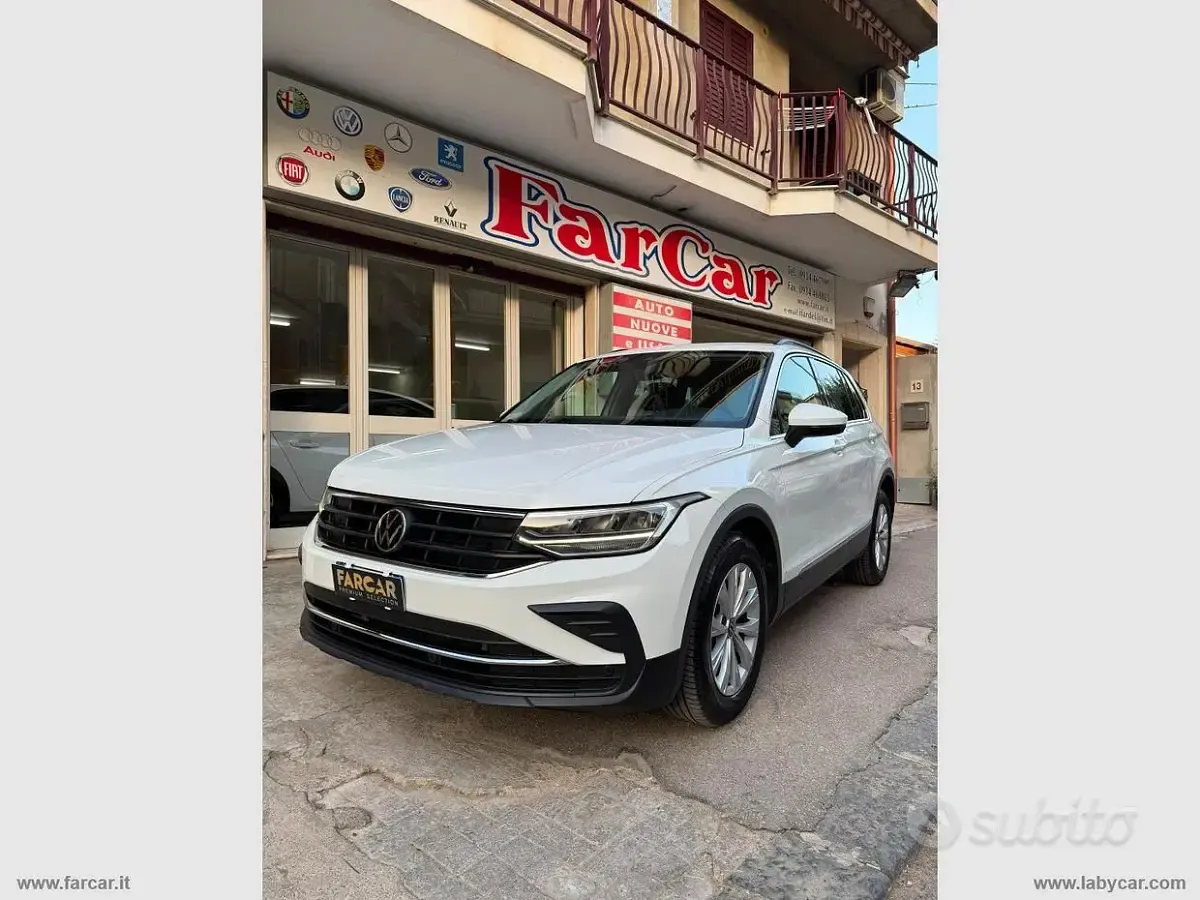 Usata VW Tiguan Life 150 CV (110 kW) 2023 Bianco SUV