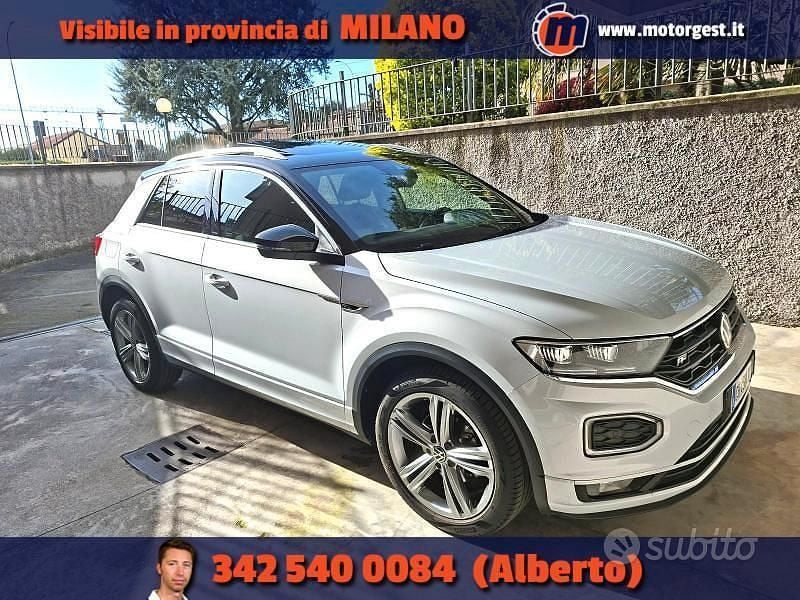 Usata VW T-Roc Sport 150 CV (110 kW) 2022 Bianco SUV