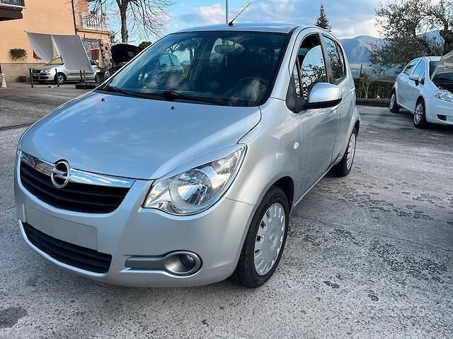 Usata Opel Agila Enjoy 75 CV (55 kW) 2009 Grigio Utilitaria