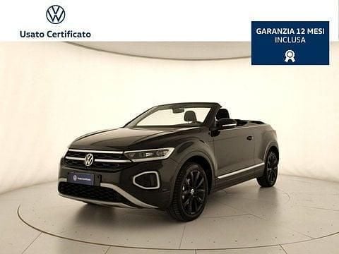 Nero Usata 2023 VW T-Roc Cabriolet Style Cabrio | 22.113 € (Buon prezzo) - Immagine 1/4