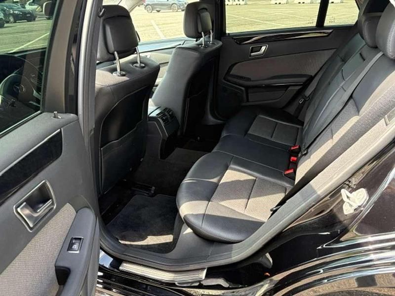 Usata Mercedes E220 Avantgarde 170 CV (125 kW) 2012 Nero Station wagon