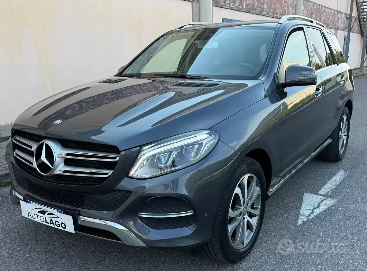 Usata Mercedes GLE250 Premium 204 CV (150 kW) 2015 Grigio SUV