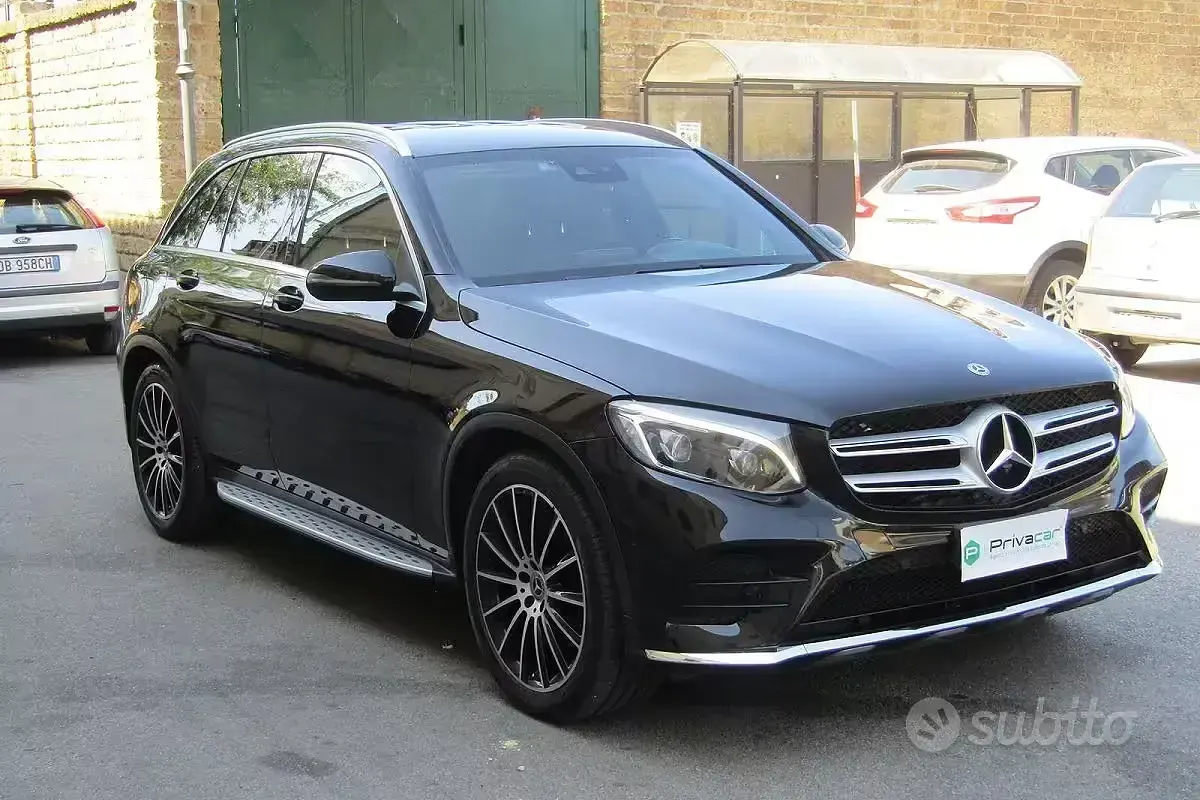 Usata Mercedes GLC250 Premium 204 CV (150 kW) 2017 Nero SUV