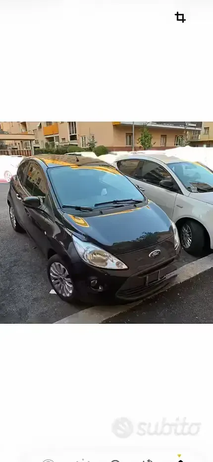 Begagnad Ford Ka 70 HK (51 kW) 2015 Svart Sedan