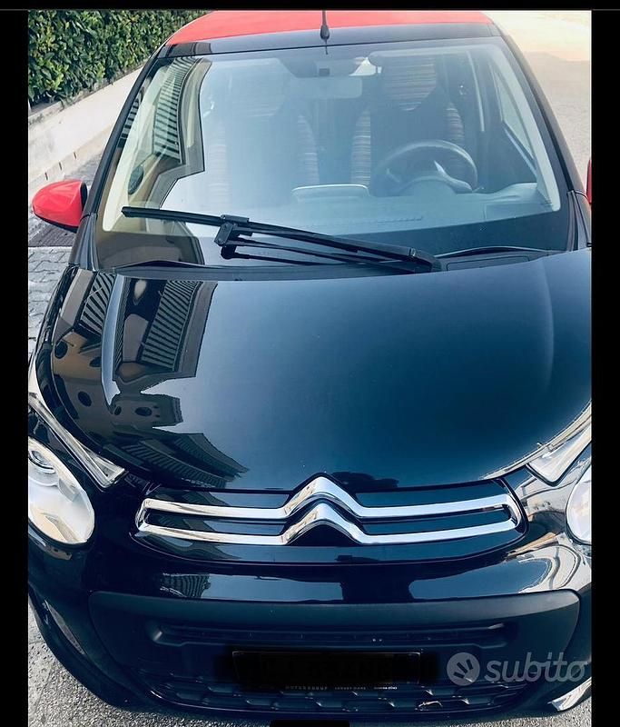 Usata Citroën C1 PureTech 85 CV (62 kW) 2017 Nero Utilitaria