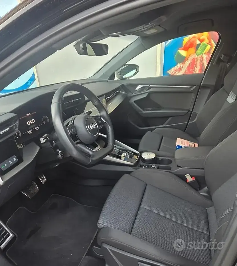 Usata Audi A3 S-Line 150 CV (110 kW) 2022 Nero Berlina