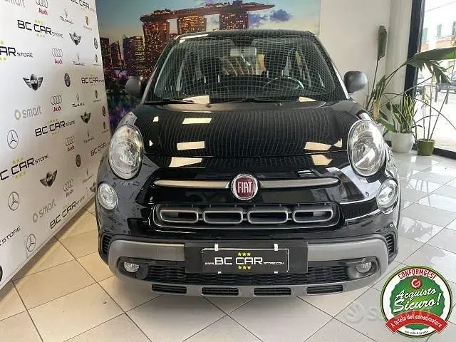 Usado Fiat 500L Cross 95 CV (69 kW) 2019 Negro Monovolumen
