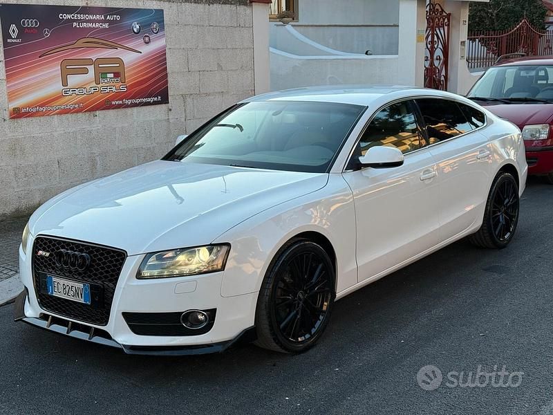 Usata Audi A5 Advanced 143 CV (105 kW) 2010 Bianco Coupé