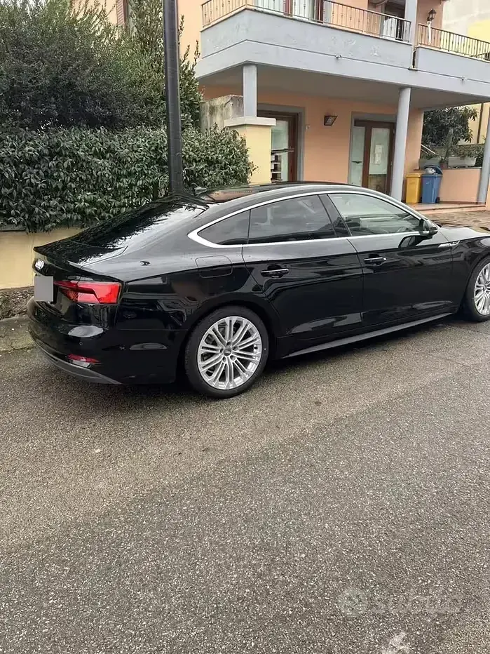 Usata Audi A5 S-Line 190 CV (139 kW) 2018 Nero Coupé