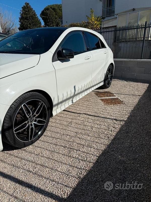 Usata Mercedes A200 Premium 2017 Bianco Berlina