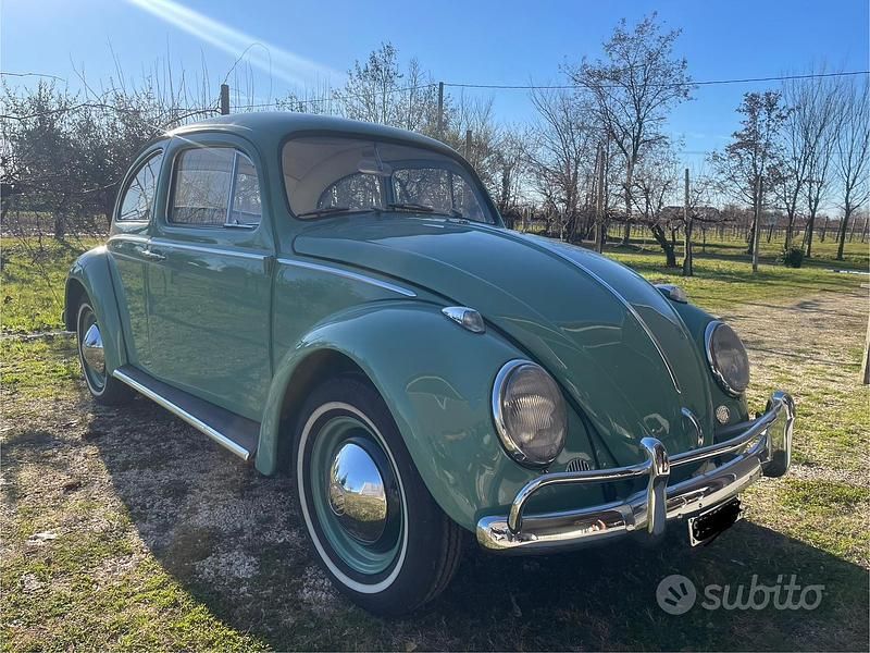 Usata VW Beetle 1960 Blu Utilitaria