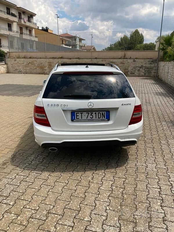 Usata Mercedes C220 2013 Bianco Station wagon