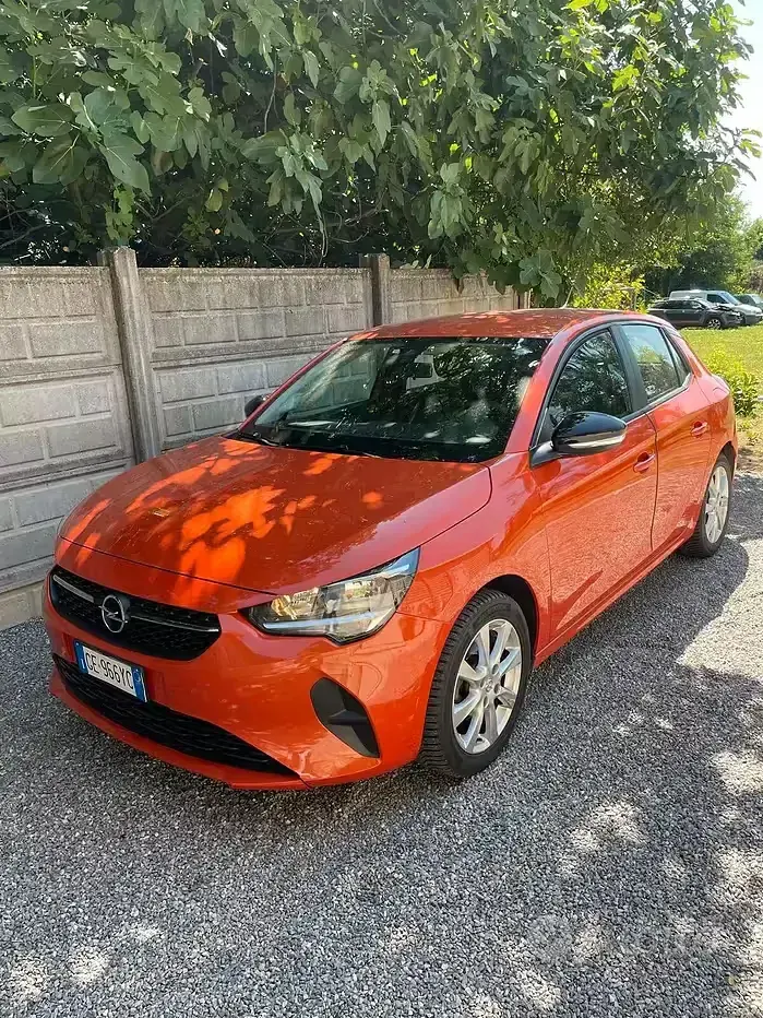 Usata Opel Corsa 75 CV (55 kW) 2021 Arancione Utilitaria