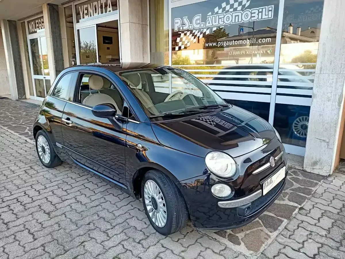 Usata Fiat 500 Lounge 69 CV (50 kW) 2009 Cabrio