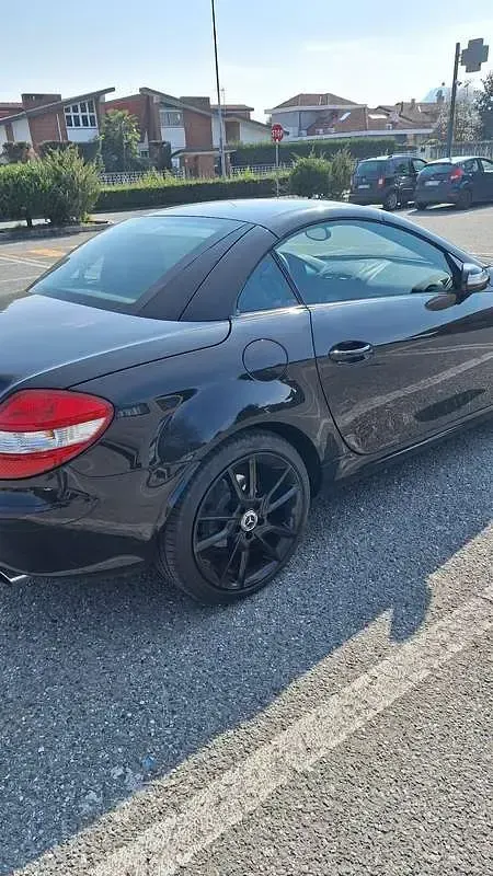 Usata Mercedes SLK200 Premium 184 CV (135 kW) 2004 Nero Cabrio