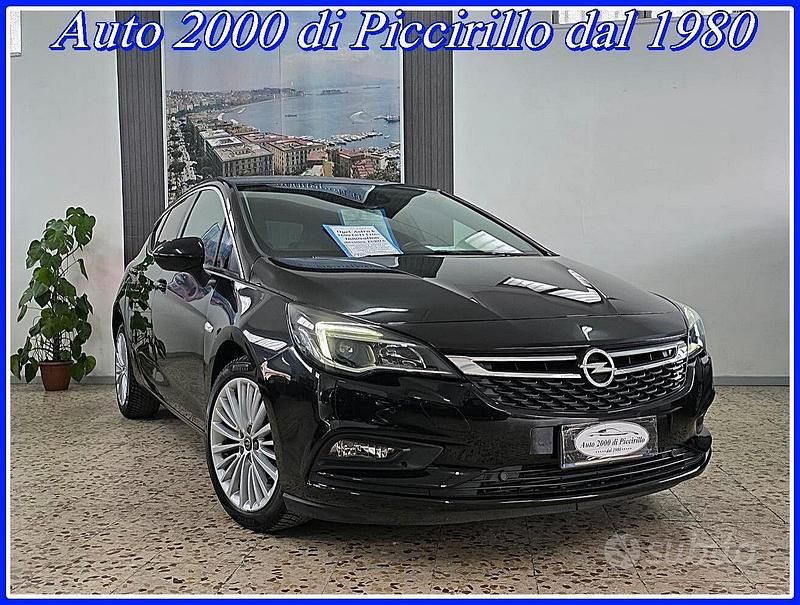 Usata Opel Astra 110 CV (80 kW) 2019 Nero Berlina