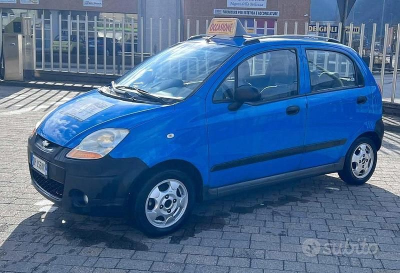 Usata Chevrolet Matiz 2008 Blu Utilitaria