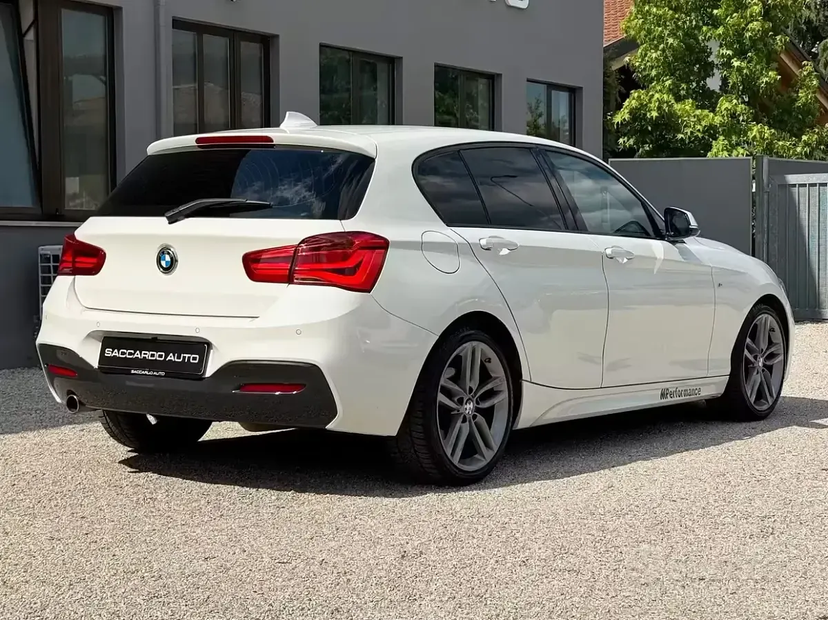 Usata BMW 116 M Sport 116 CV (85 kW) 2016 Bianco Utilitaria