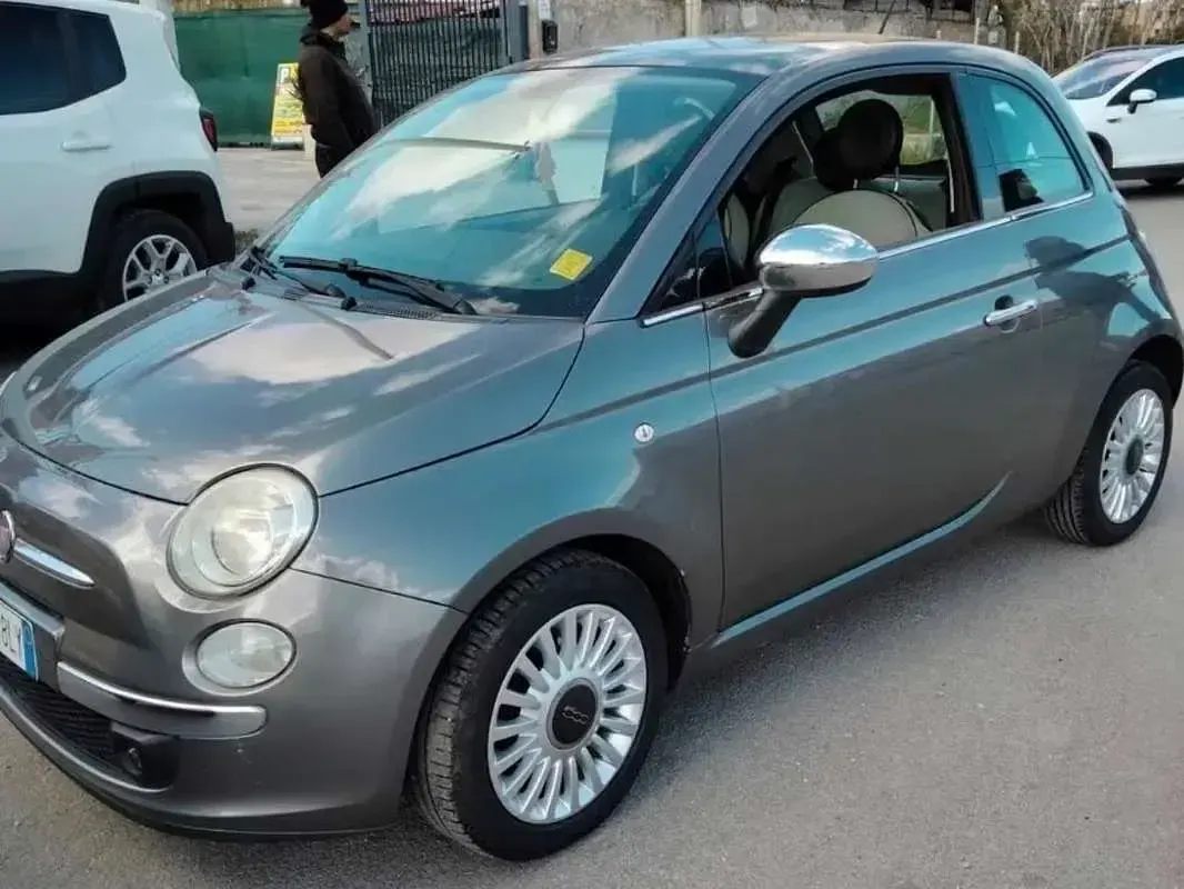 Usata Fiat 500 Lounge 95 CV (69 kW) 2011 Grigio Utilitaria