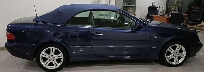 Usata Mercedes CLK200 Elegance 192 CV (141 kW) 1998 Blu/azzurro Cabrio