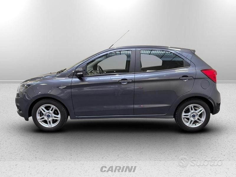 Begagnad Ford Ka Plus Ultimate 86 HK (63 kW) 2018 Blå Halvkombi