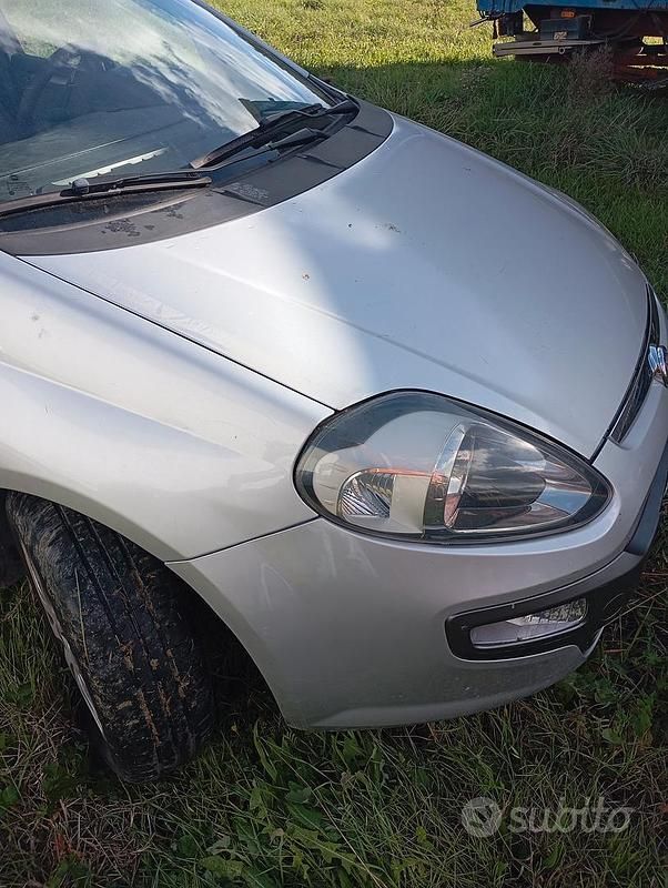 Usata Fiat Punto Evo 75 CV (55 kW) 2012 Grigio Utilitaria