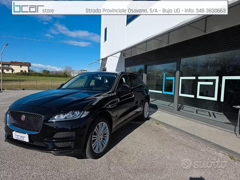 Usata Jaguar F-Pace Pure 180 CV (132 kW) 2018 Nero SUV