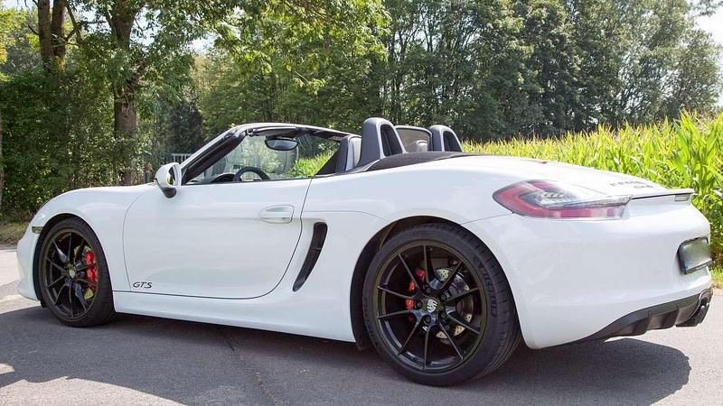 Usata Porsche Boxster GTS 330 CV (242 kW) 2014 Bianco Cabrio