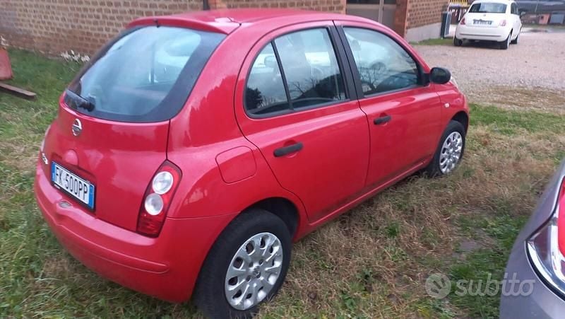 Usata Nissan Micra 80 CV (58 kW) 2009 Rosso Berlina