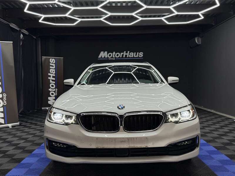 Usata BMW 520 Sport Line 190 CV (139 kW) 2018 Bianco Station wagon