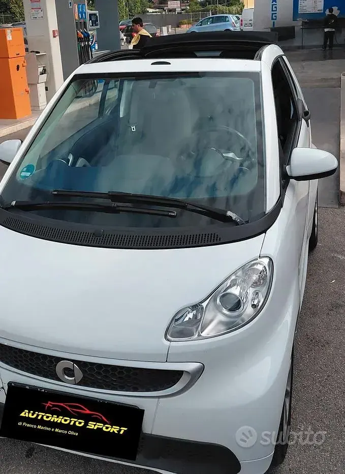 Usata Smart ForTwo Cabrio Pulse 71 CV (52 kW) 2014 Bianco Cabrio