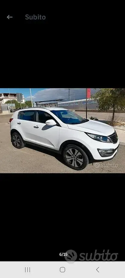 Usata Kia Sportage 115 CV (84 kW) 2014 Bianco SUV