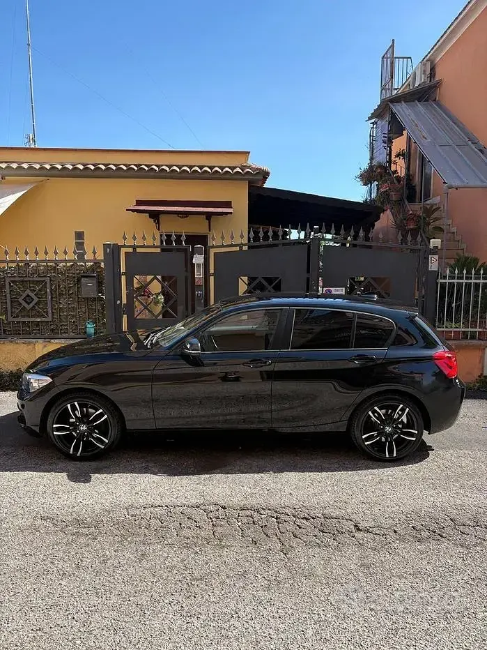 Usata BMW 120 190 CV (139 kW) 2019 Nero Utilitaria