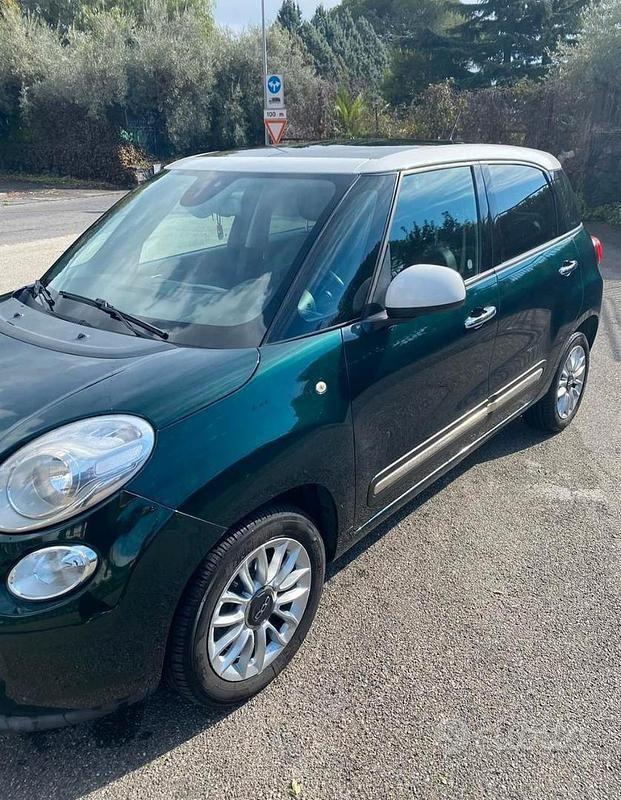 Usata Fiat 500L 105 CV (77 kW) 2014 Verde Monovolume
