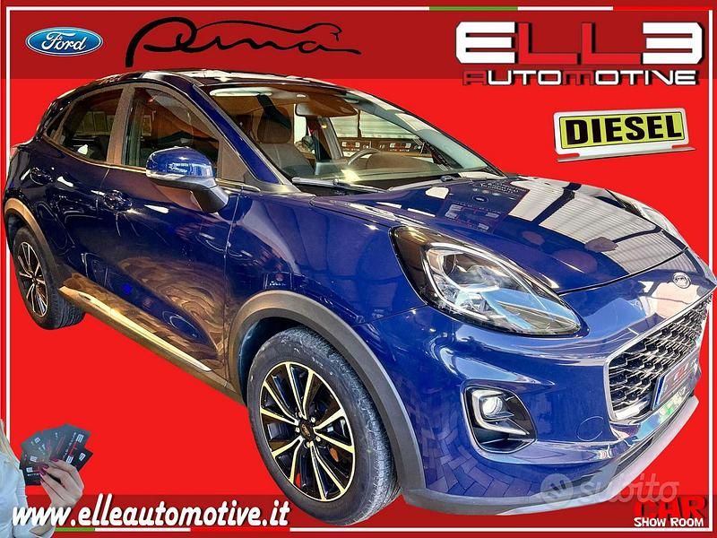 Usata Ford Puma Titanium 120 CV (88 kW) 2021 Blu SUV