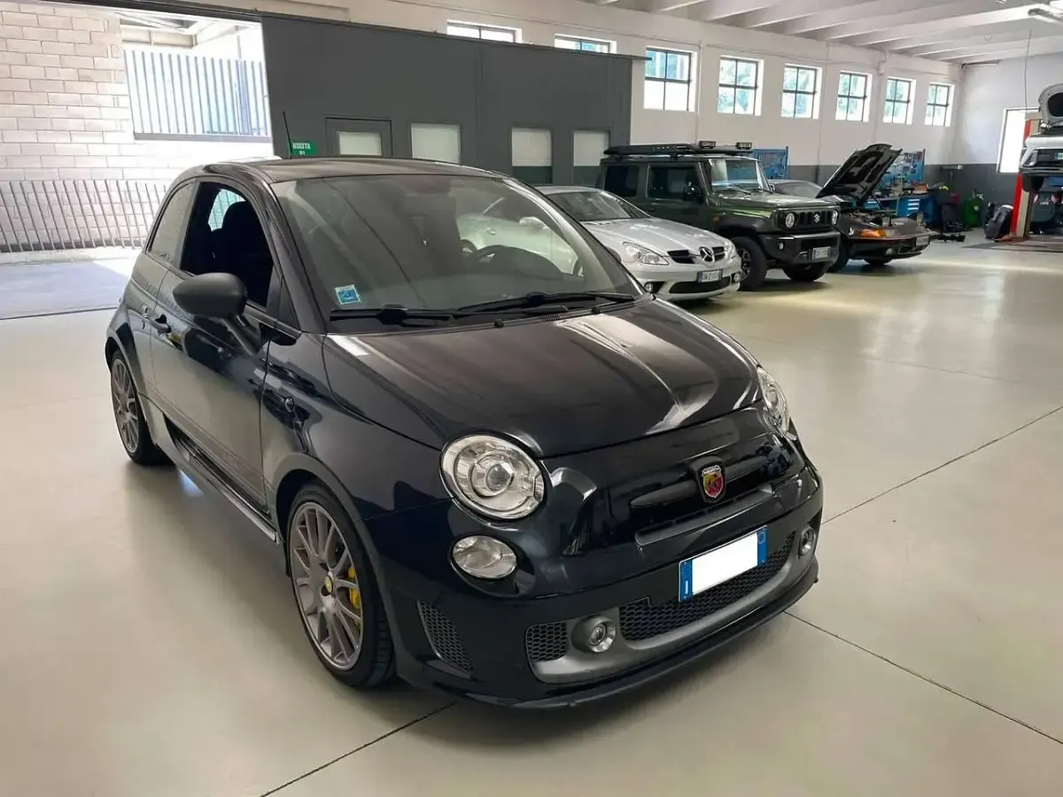 Usata Abarth 595 Competizione 179 CV (131 kW) 2016 Nero Utilitaria