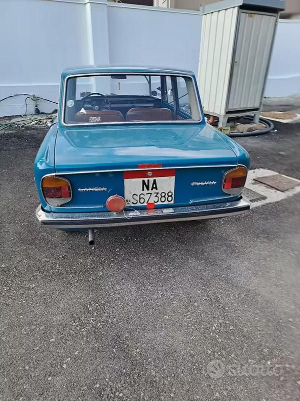 Usata Lancia Fulvia 1970 Blu Berlina