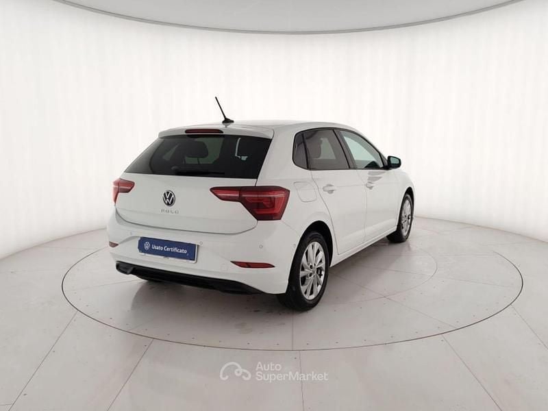 Usata VW Polo Style 95 CV (69 kW) 2023 Bianco Utilitaria