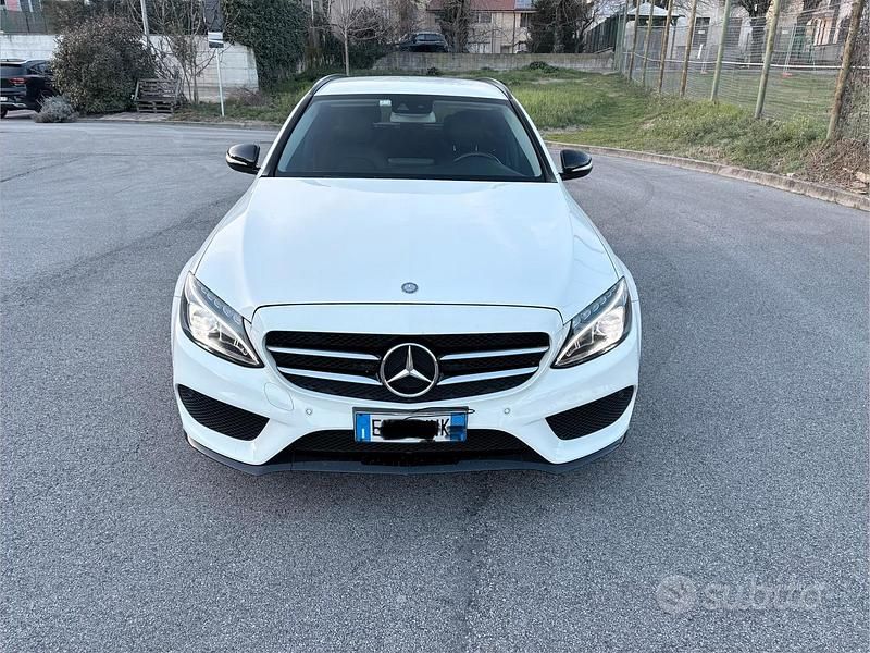 Usata Mercedes C200 2015 Bianco Station wagon