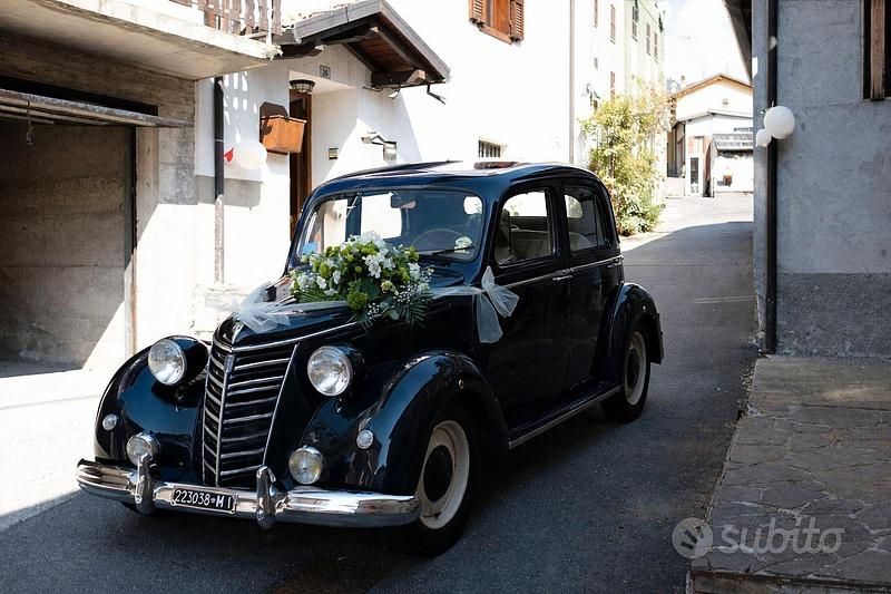 Usata Fiat 1100 1950 Blu Utilitaria