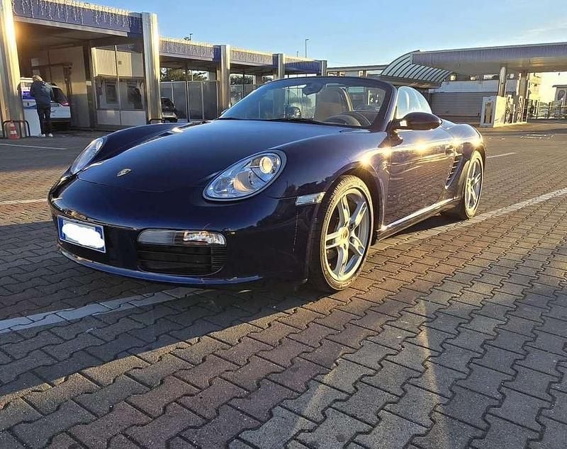 Usata Porsche Boxster 239 CV (175 kW) 2005 Blu Cabrio