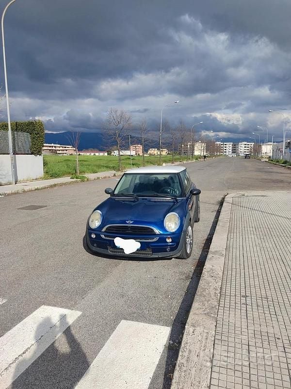 Usata Mini One D 2003 Blu Utilitaria