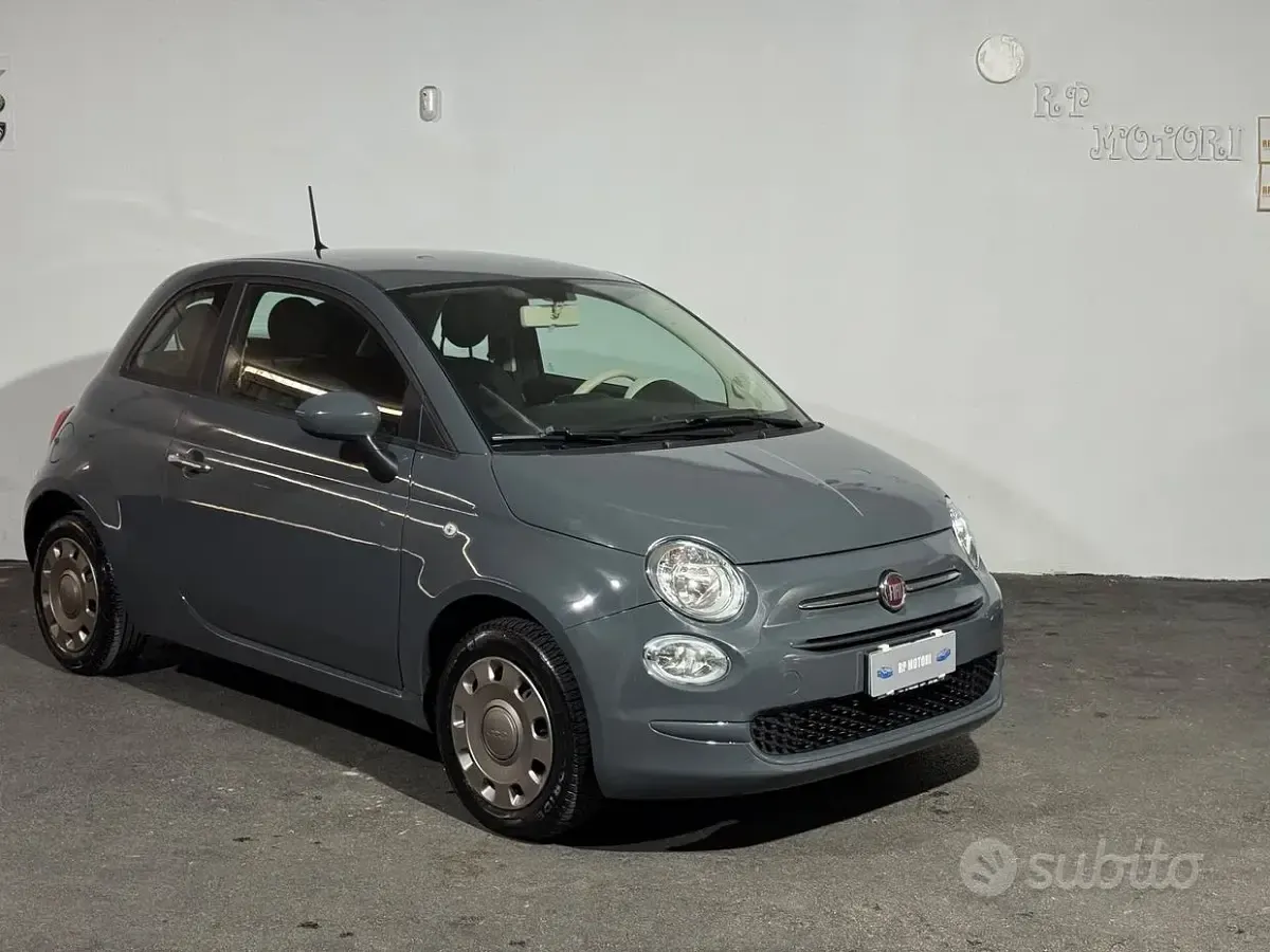 Usata Fiat 500 Lounge 69 CV (50 kW) 2019 Grigio Berlina