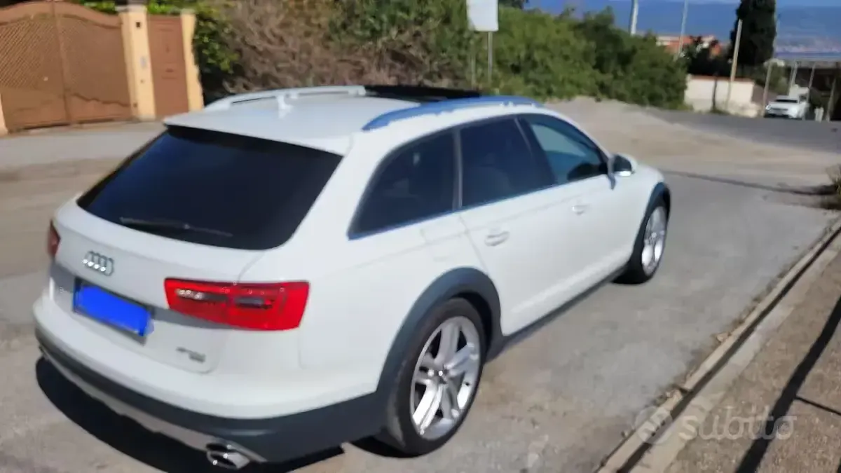 Usata Audi A6 Allroad 313 CV (230 kW) 2013 Bianco Station wagon