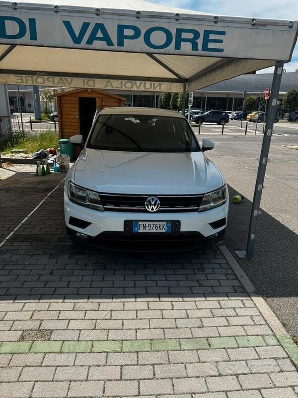 Usata VW Tiguan 116 CV (85 kW) 2018 Bianco SUV