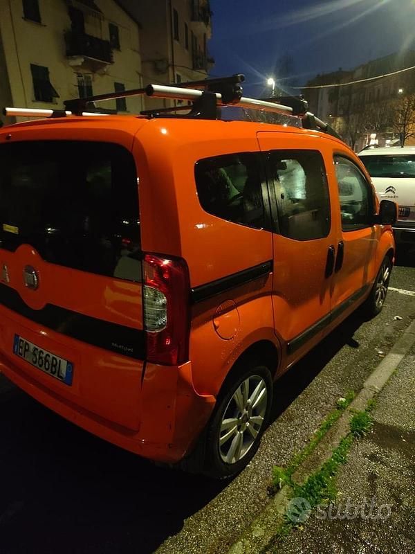 Usata Fiat Qubo Dynamic 95 CV (69 kW) 2012 Arancione Monovolume