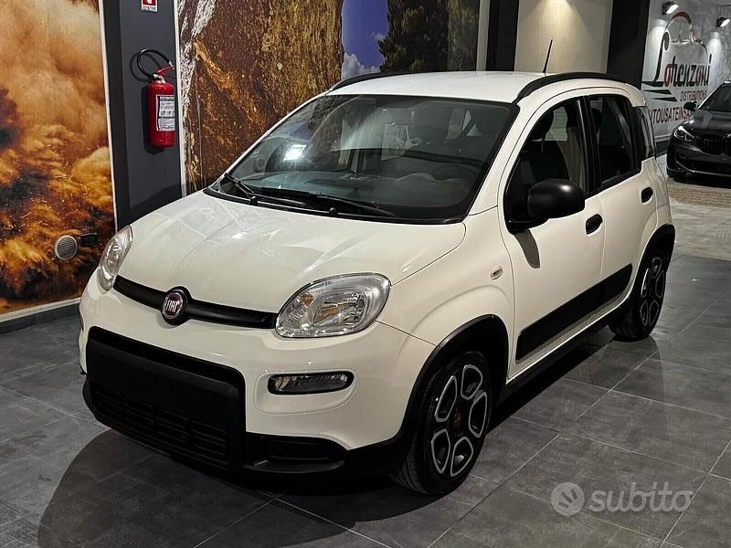 Bianco Usata 2022 Fiat Panda City Life Due volumi | 10.900 € (Buon prezzo) - Immagine 1/4