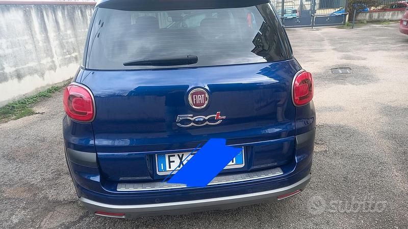 Usata Fiat 500L Cross 95 CV (69 kW) 2019 Blu Monovolume